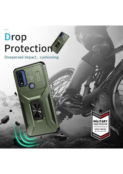 Motorola Moto G Güç 2022 Darbeye Araba Mıknatıs Halka Hodler Lens Için Kılıf (Yurt Dışından) modelleri