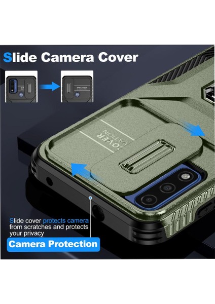 Motorola Moto G Güç 2022 Darbeye Araba Mıknatıs Halka Hodler Lens Için Kılıf (Yurt Dışından) indirimleri