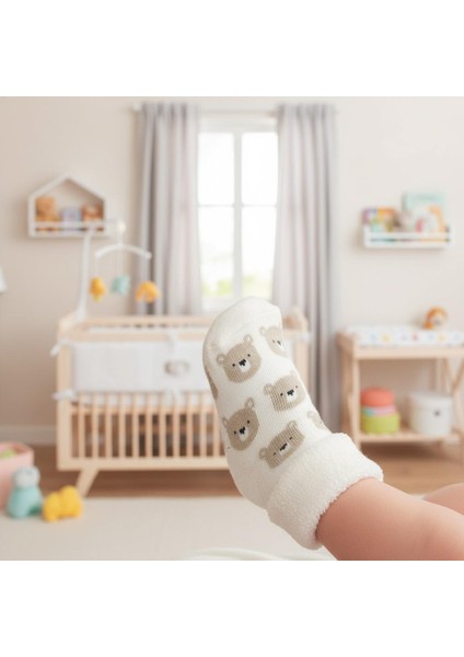 Teddy Unisex Yenidoğan 3'lü Çorap fiyatları