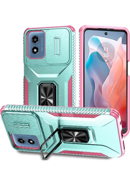 Motorola Moto G Oynamak Için Kılıf 2024 Darbeye Lens Koruma Araba Mıknatıs (Yurt Dışından)