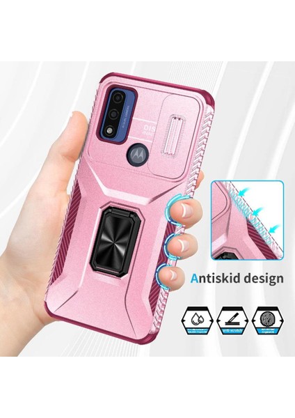 Motorola Moto G Oynamak Için Kılıf 2023 Darbeye Dayanıklı Halka Hodler Lens Koruma (Yurt Dışından) modelleri