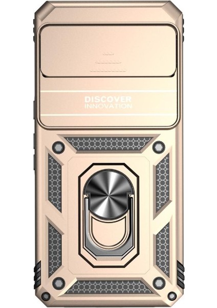 Google Piksel 8 Pro Için Kılıf Manyetik Standı Araba Mıknatıs Yüzük Hodler (Yurt Dışından)