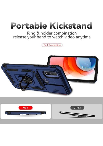 Motorola Moto G Oynamak Için Kılıf 2023 Standı Manyetik Halka Hodler Araba Mıknatıs (Yurt Dışından) fiyatları