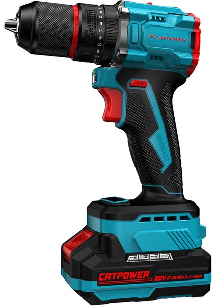 1030 Kömürsüz Li-Ion Akülü 2'li Kombo Set Matkap ve Avuç Taşlama 20V 4.0AH+2.0AH modelleri