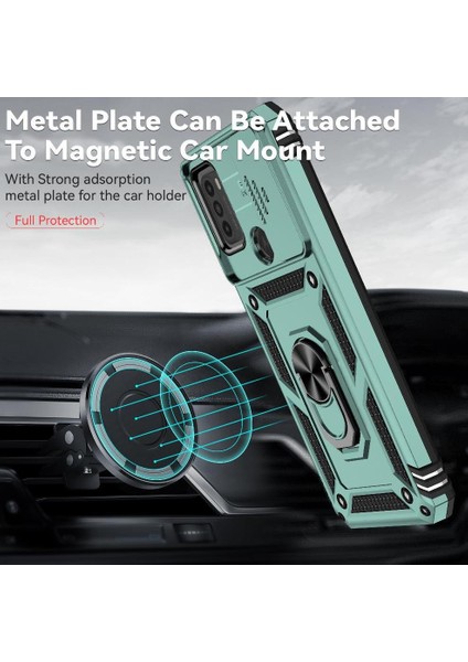 Motorola Moto G50 Manyetik Halka Hodler Için Kılıf Standı Araba Mıknatıs (Yurt Dışından) fırsatları