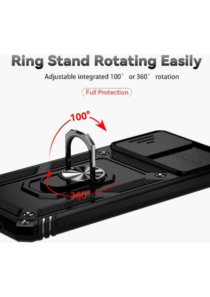 Motorola Moto G22 Için Kılıf Standı Araba Mıknatıs Manyetik Halka Hodler (Yurt Dışından) modelleri