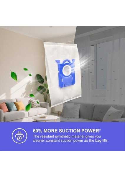 Electrolux S-Bag Için Toz Torbası Philips FC8021/03 Elektrikli Süpürge Parçaları Yedek Vakum Torbaları 8 Adet (Yurt Dışından) fiyatları