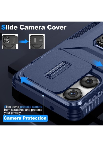 Motorola Moto G Play 5g 2025 Darbeye Dayanıklı Lens Koruma Araba Halkası Için Kılıf (Yurt Dışından) modelleri