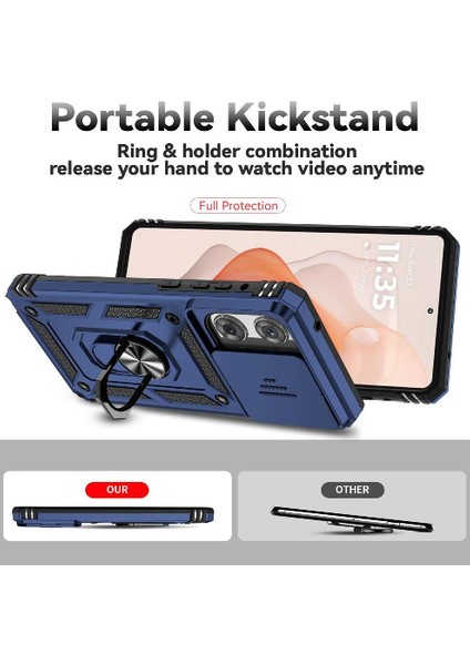 Motorola Moto G Stylus 2025 Için Kılıf Standı Araba Mıknatıs Manyetik Halka Hodler (Yurt Dışından) indirimleri