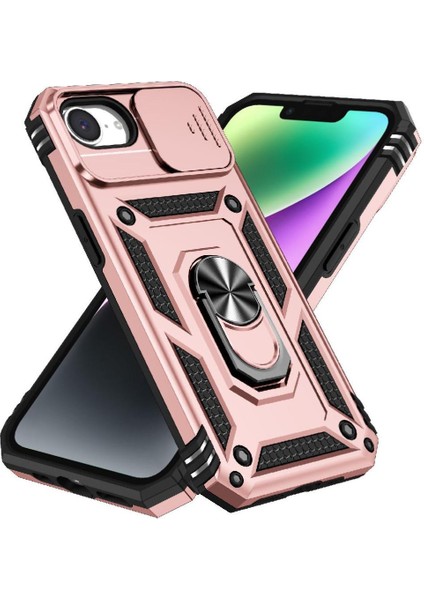 IPhone 16E Manyetik Halka Hodler Için Kılıf Standı Araba Mıknatıs (Yurt Dışından)