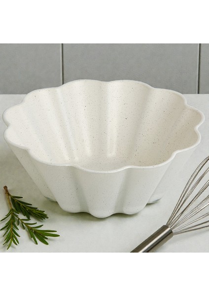 Arda Türkmen Borcam Yapışmaz Seramik Kaplama Non-Stick Çiçek Kek Kalıbı 1680CC