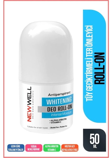 Roll-on Fresh Koku Unisex Pudrasız Alüminyum İçermeyen Deodorant 3'lü 50 ml fiyatları