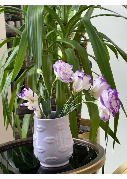 Rengarenk Lipsy Dudaklı Vazo