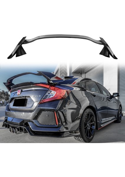 Honda Civic Fc5 Sedan (2016-2021) Uyumlu Typer Yüksek Spoiler