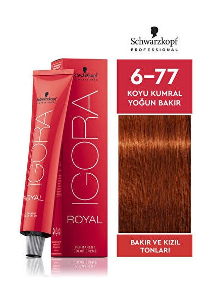 Igora Royal 6-77 Saç Boyası 60 Ml