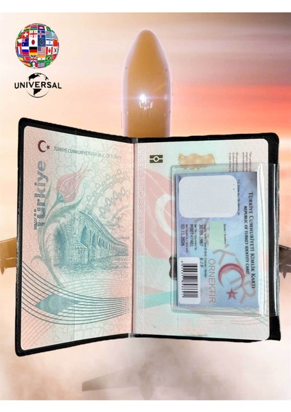 Beauty Desenli Pürüzsüz Yüzey Deri Pasaport Kılıfı Kabı Tüm Ülke Pasaportlarına Uygun modelleri