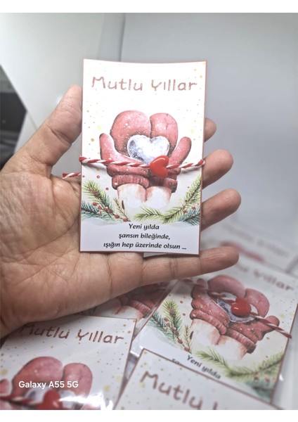 Yılbaşı Hediyesi Şans Bilekliği 5 Adet modelleri