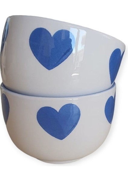 2 Li Içi Dolu Lacivert Kalpli Çerezlik Kase fiyatları