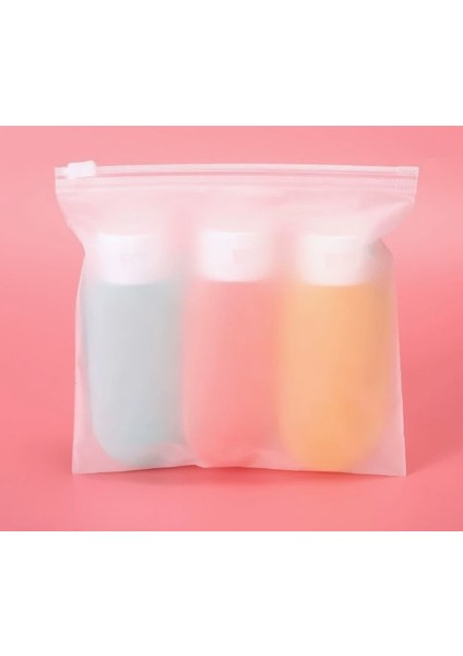 Seyahat Tipi Doldurulabilir Krem Şampuan Kutusu 3 Lü Set fiyatları