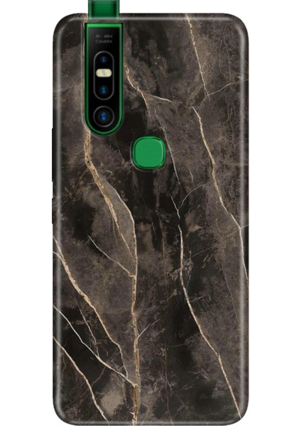 Infinix S5 Pro Kılıf Desenli Baskılı Tpu Rubber Kapak Bloom Mermer