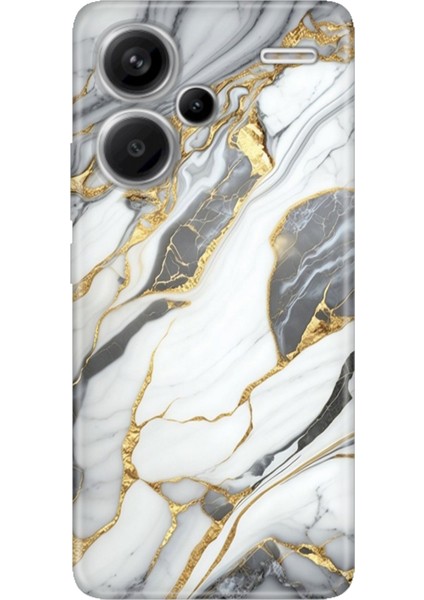 Xiaomi Redmi Note 13 Pro Plus 5g Kılıf Desenli Baskılı Tpu Rubber Kapak Arsos Mermer