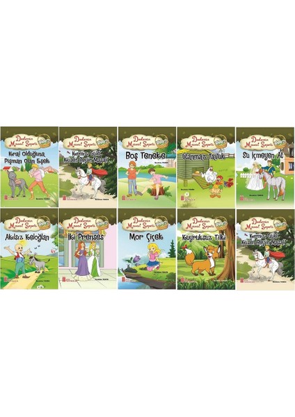 3.sınıf Okumayı Sevdiren Renkli Resimli Hikayeler 4 - 10 Kitap fiyatları