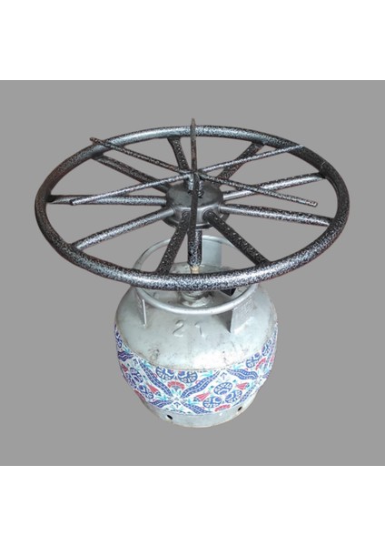 Tüp Üstü Künefe Börek Kadayıf Balık Pişiririci Dönerli Yanıcı Çap 37 cm Çok Amaçlı