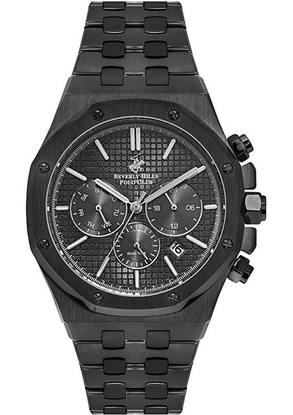 BP3051X.650 Erkek Kol Saati | 42 mm Gun Metal Çelik Kasa, Seramik Safir Kaplamalı Cam