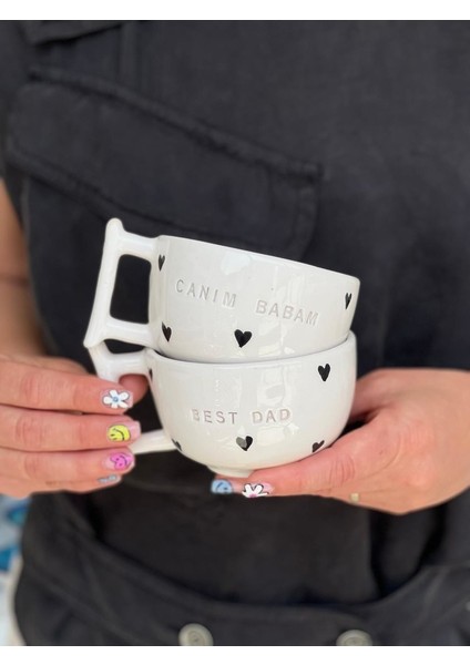 decor Özel Kalpli Best Dad Kupa fiyatları