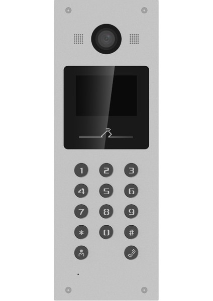 Hıkvısıon DS-KD3003-E6 Apartman Tipi Fiziki Buton Ip Intercom Dış Ünite