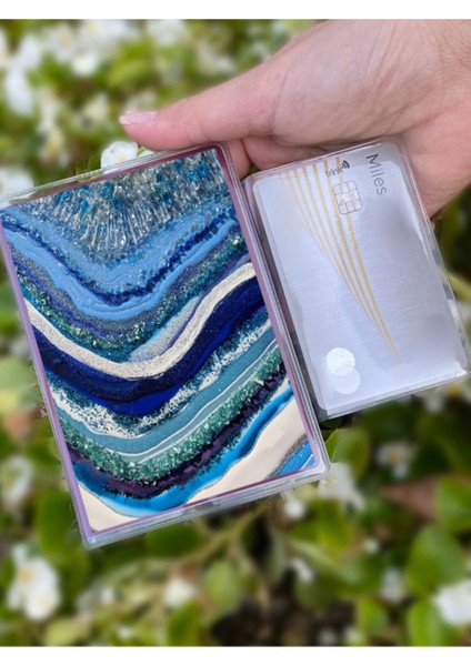 Vip Ametist Desenli Universal Şeffaf Pasaport Kılıfı Model Tüm Ülke Pasaportlarına Uygun