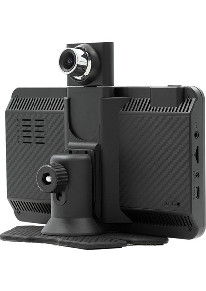 Araba 7 Inç Bluetooth Taşınabilir Ekran Sürüş Kaydedici Gps Navigasyon Ekran Kablosuz Carplay Android Auto Mp5 Player (Yurt Dışından)