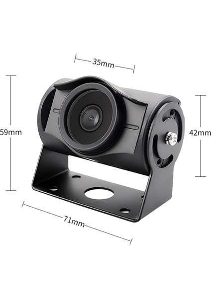 1080P Araba Kamera Izleme Kamera Su Geçirmez ve Şoka Dayanıklı Kamera Binek Otomobil Izleme Kamera (Yurt Dışından)