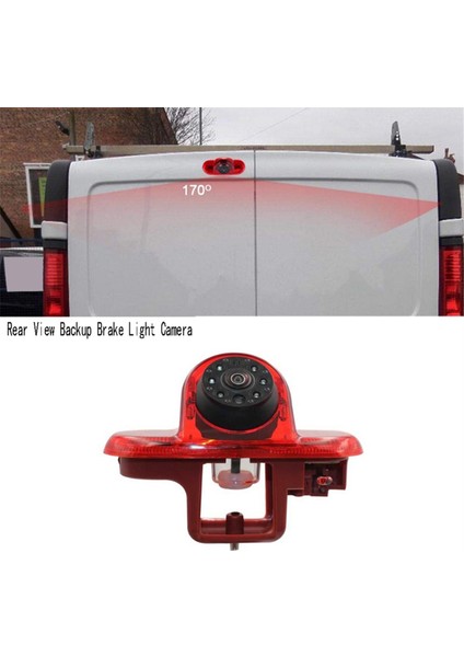 Yüksek Tanımlı Ir Night View Arka Görünüm Yedekleme Fren Işık Kamerası Renault Traic Mk2 Vauxhall Opel Vivaro A X83 (Yurt Dışından)