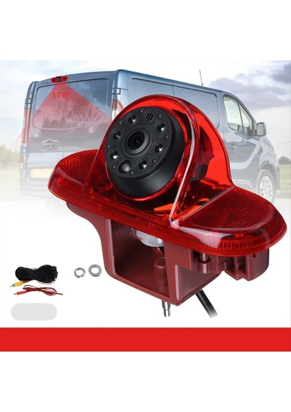 Yüksek Tanımlı Ir Night View Arka Görünüm Yedekleme Fren Işık Kamerası Renault Traic Mk2 Vauxhall Opel Vivaro A X83 (Yurt Dışından) fırsatları