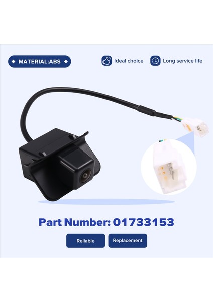 Yeni 01733153 Geely Vision Için Arka Kamera 2015 2016 2017 Yardımcı Ters Kamera Park Parkı Yedek Arka Görünüm Kamerası (Yurt Dışından) indirimleri