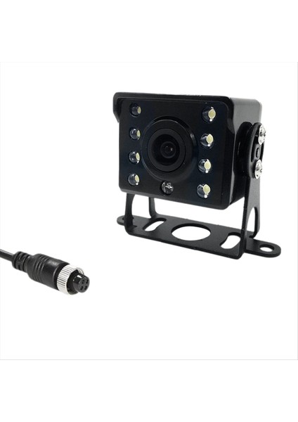 Araba Ccd Cvbs Ters Kamera 9-36V Gece Görüşü Su Geçirmez Kamera Havacılık Arayüzü Park Park Yardım Kamerası (Yurt Dışından)