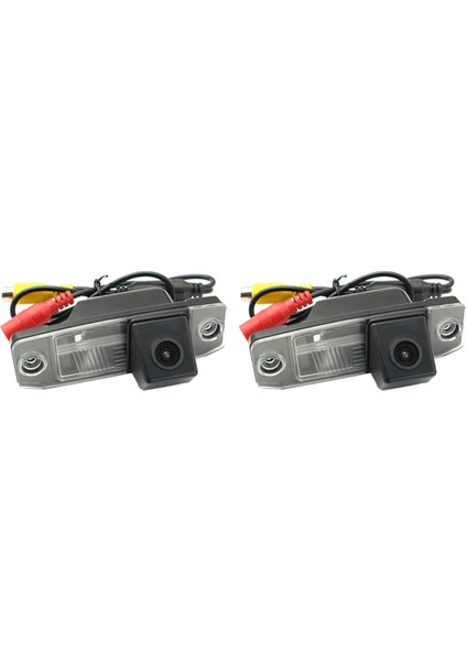 2x Özel Araba Arka Görünüm Ters Yedekleme Ccd Kamera Uzak Bakış Kia Sorento Sportage Carens Ceed Opirus (Yurt Dışından)