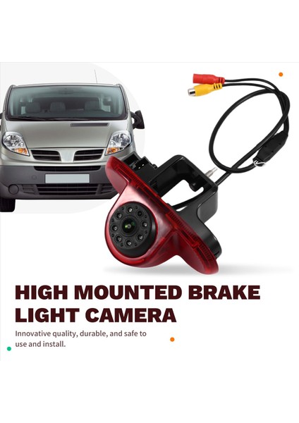 Yüksek Fren Işığı Geri Dönen Görüntü Kamera Arka Görünüm Kamerası Fiat Renault Trafic Opel Vivaro Vauxhall Nissan Primastar (Yurt Dışından) fırsatları