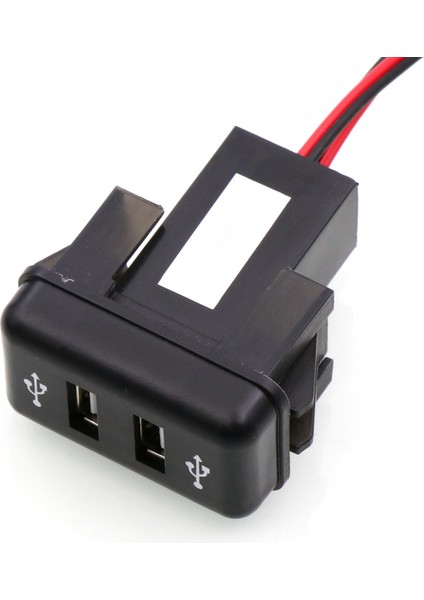 Volvo FH12 Için LED Işığı ile Araba Ikili USB Araç Şarj Cihazı Güç Soketi (Yurt Dışından) modelleri