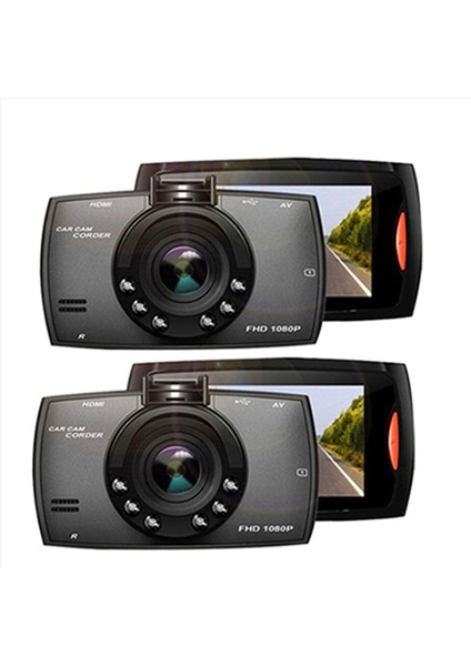 2x G30 Sürüş Kaydedici Hd Gece Görüşü Evrensel Araba Dvr Araba Malzemeleri (Yurt Dışından) indirimleri