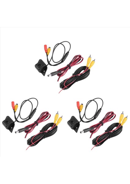 3x Araç Ters Arka Görünüm Kamera Yedekleme Park Kiti Toyota Prius 2012 Için Uygun (Yurt Dışından)