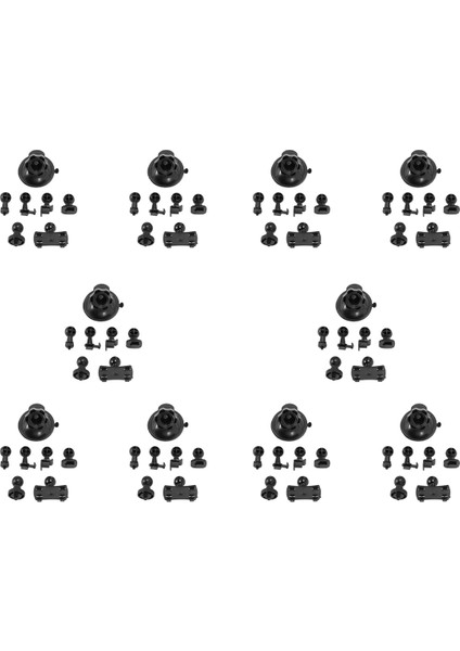 6 Tip Adaptörlü Çizgi Cam Tutucu Için 10X Araba Vantuz Dvr Kamera Sürüşü Için 360 Derece Açılı Araba Montajı (Yurt Dışından)