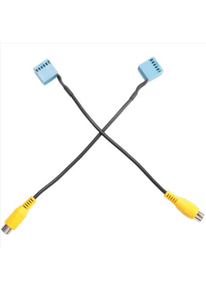 8pcs Araba Arka Bakış Kamera Rca Video Ters Kamera Dönüştürme Kablosu Mıb Passat Tiguan Golf RCD330 RCD330G (Yurt Dışından) fiyatları