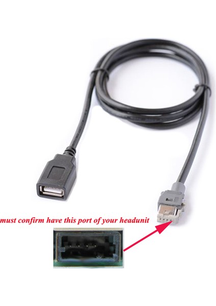 Kia Hyundai Elantra Mistra Tucson Için Araba Medya Başı Birimi USB Arayüz Kablosu Adaptörü (Yurt Dışından) fırsatları