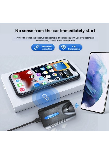 Toyota Mazda Nissan Kia Audi Benz Ford Opel Için Kablosuz Carplay Aı Box Android Auto (Yurt Dışından) indirimleri