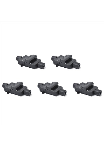 5x 12V Römork Soketi Fiş 7 Pim Düz Erkek+7 Pin Fiş Rv Kamyonu Için Düz Dişi (Yurt Dışından)