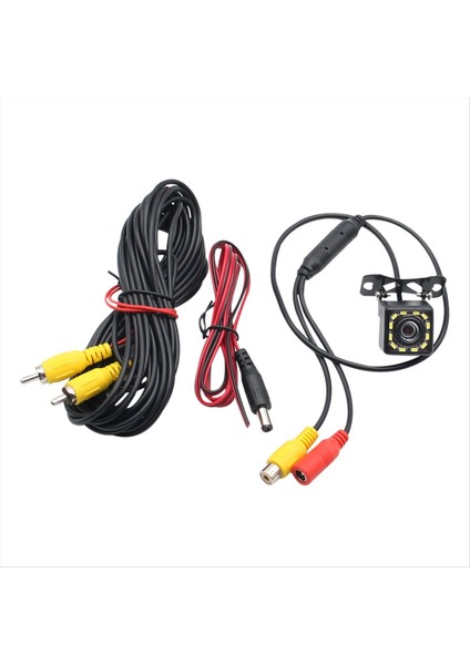Geniş Açılı Hd Araba Arka Bakış Kamera Arka Görünüm Video Araç Kamera Yedekleme 12 LED Gece Vısıon Park Kamera (Yurt Dışından) fiyatları