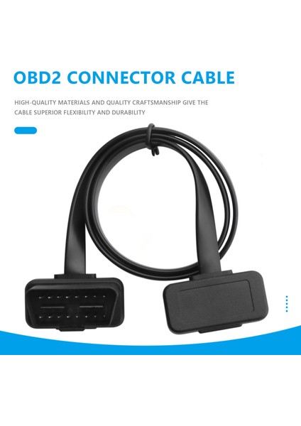 Araba Dirsek Obd2 16 Pin Erkek - Kadın Düz Teşhis Uzatma Kablosu Konnektörü (Yurt Dışından) fırsatları