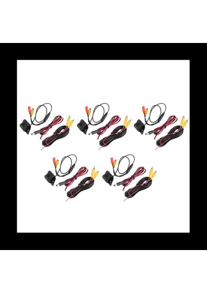 5x Araç Ters Arka Görünüm Kamera Yedekleme Park Kiti Toyota Prius 2012 Için Uygun (Yurt Dışından)